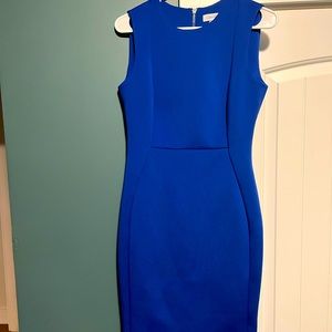 Calvin Klein Blue Dress! Perfect for Xmas Party